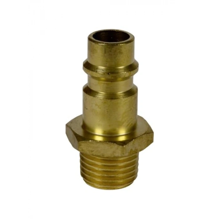 R1/4 6mm Erkek Dişli Hortum Rekoru, Pirinçten Yapılmış