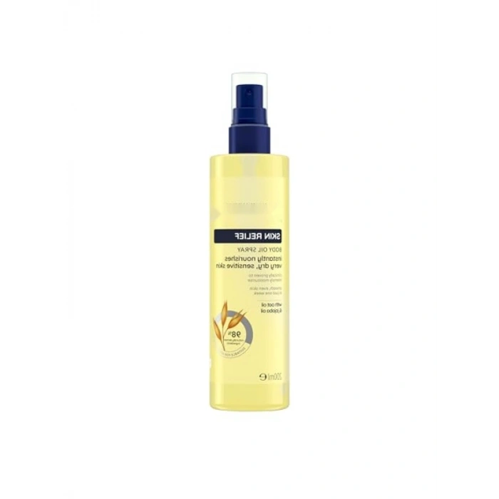 Rahatlatıcı Vücut Yağı, Kuru ve Hassas Ciltler İçin, 200 ml