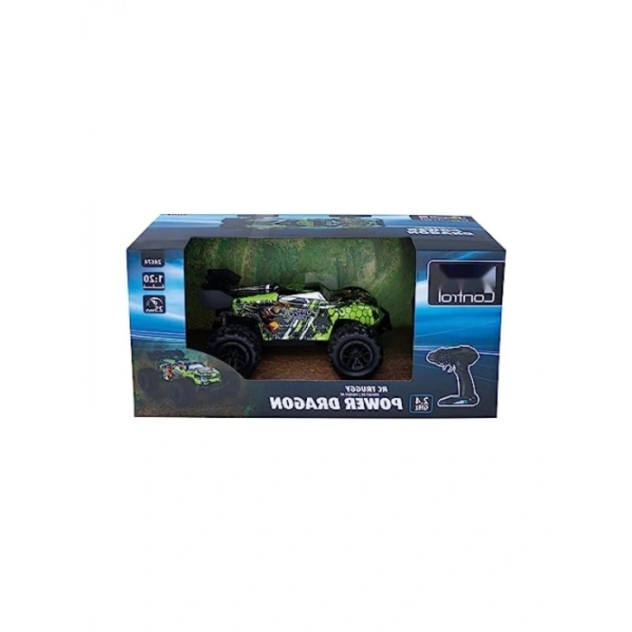 RC Truggy Araç - Renkli ve Eğlenceli Tasarım