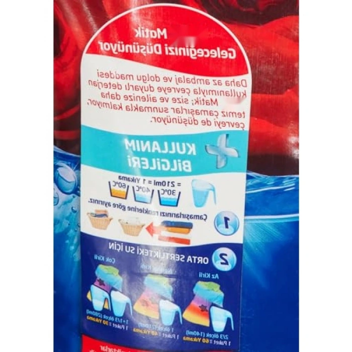 Renk Koruyucu Toz Çamaşır Deterjanı, 6 kg - 40 Yıkama