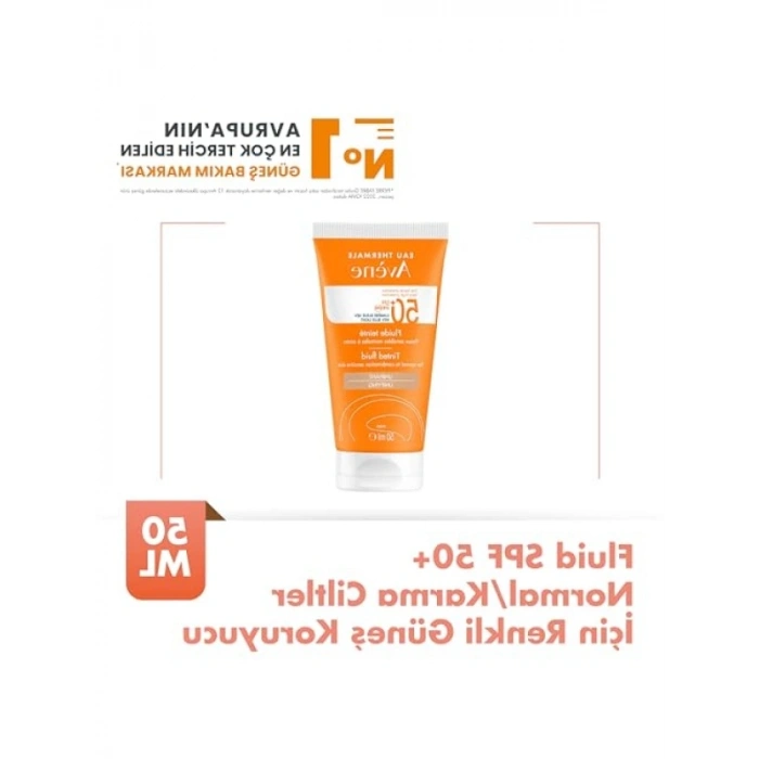 Renkli Güneş Koruyucu Krem - SPF 50+ - 50 ml