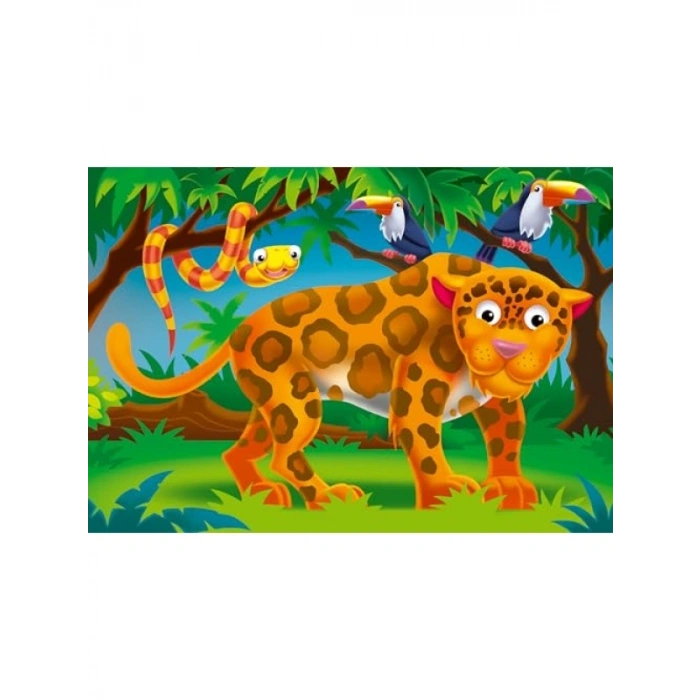 Renkli Puzzle Seti - Yaşadığım Yer Temalı
