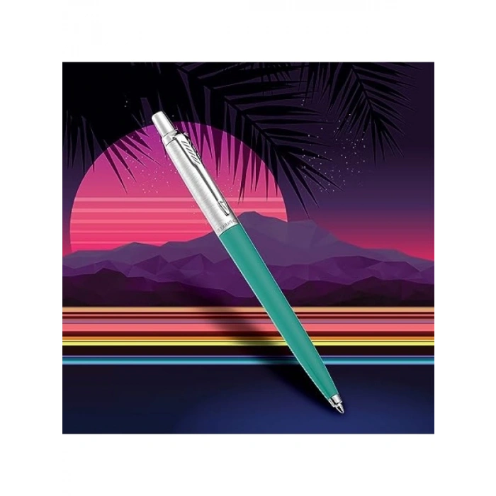 Renkli Tükenmez Kalem Seti - Retro Stil, 2 Adet