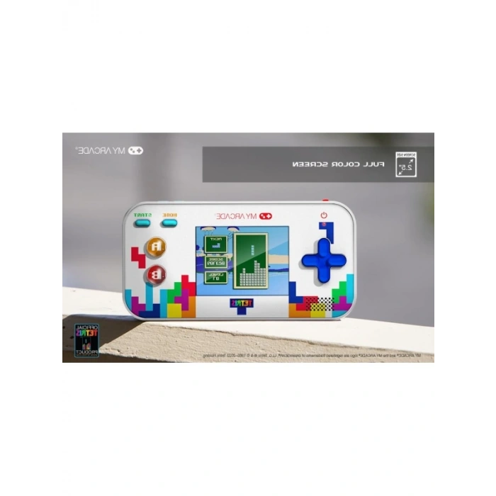Retro Tetris Oyun Konsolu - 201 Oyun ve Taşınabilir Tasarım