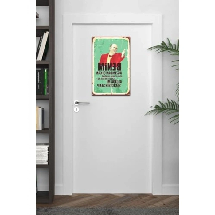 Retro Vintage Duvar Posteri - Klasik Tasarım