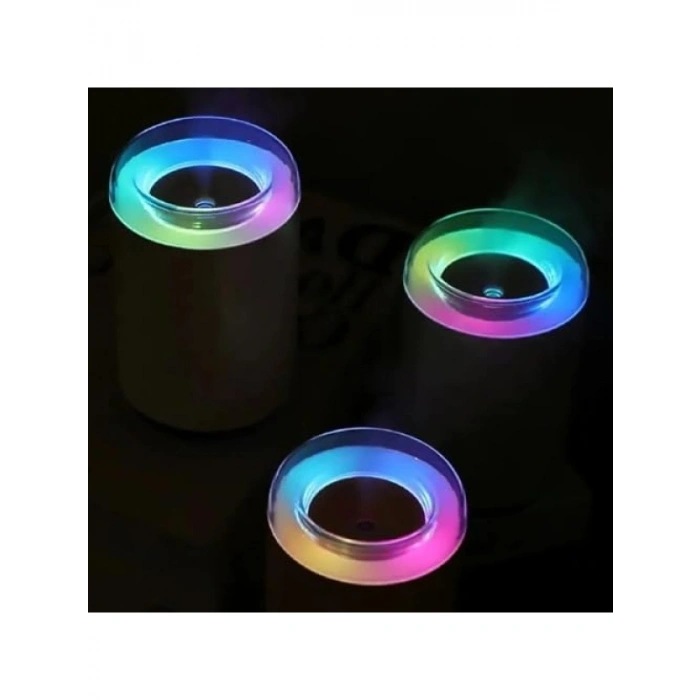 Rgb Işıklı Taşınabilir Hava Ortam Nemlendirici - 255 ml