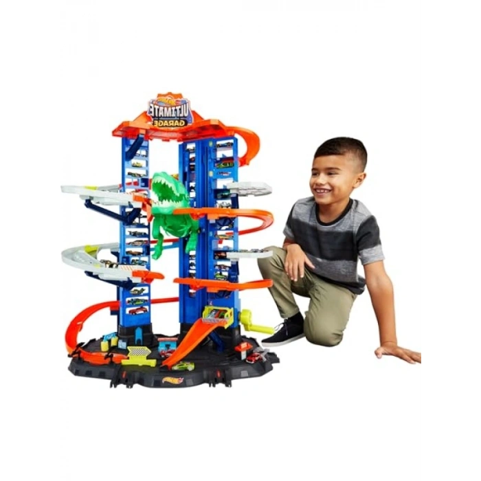 Robot T-Rex ile Ultimate Garaj Seti