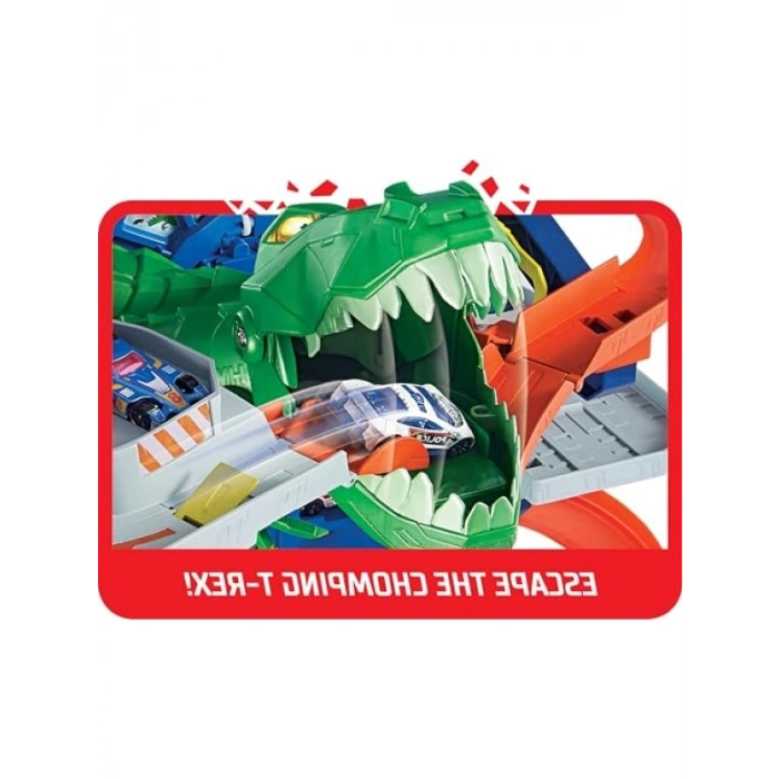 Robot T-Rex ile Ultimate Garaj Seti