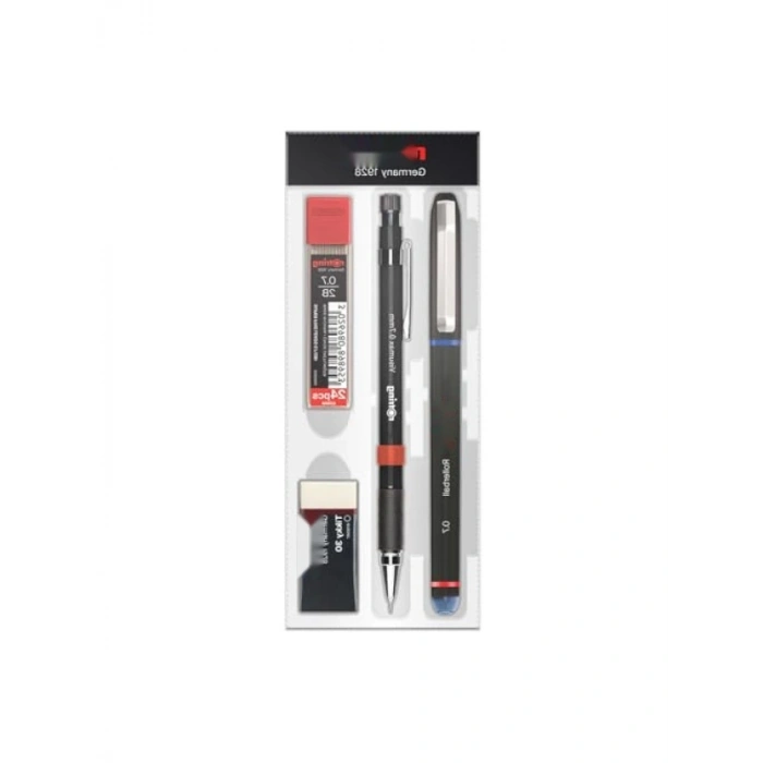 Roller Ofis Seti - 0.7 mm, Kırmızı