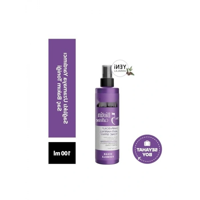 Saç Uzamasını Destekleyen Biotin ve Kafein Tonik, 100 ML