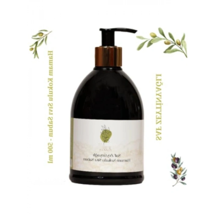 Saf Zeytinyağlı Hamam Kokulu Sıvı Sabun 400ml