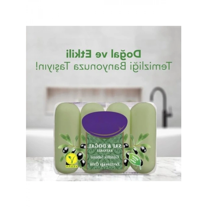Saf Zeytinyağlı Sabun - 70 gram x 4