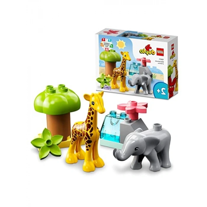 Safari Temalı LEGO DUPLO Hayvan Seti – Renkli Vahşi Afrika Eğlencesi