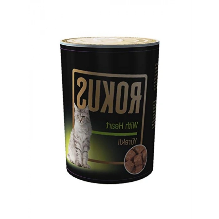 Sağlıklı Yürekli Kedi Konserve Maması - 410 G