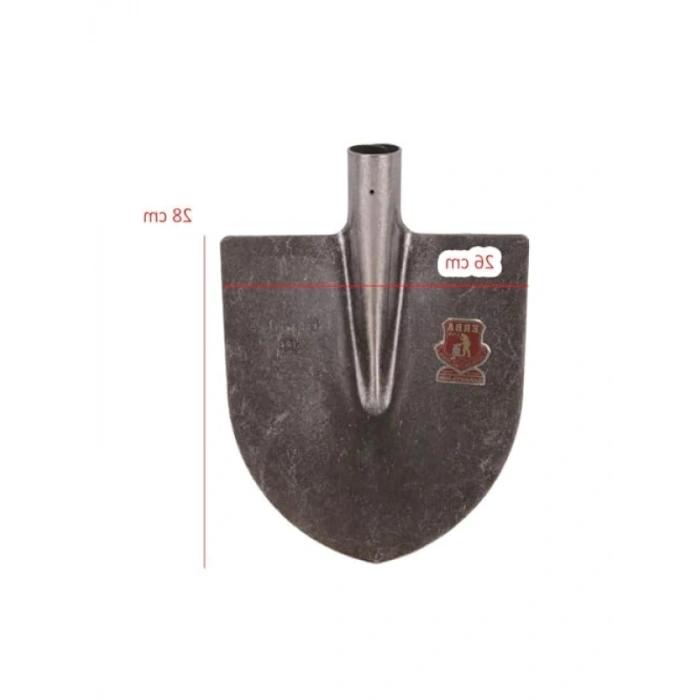 Sapsız Çelik Bahçe Küreği, 28 cm Keskin ve Dayanıklı