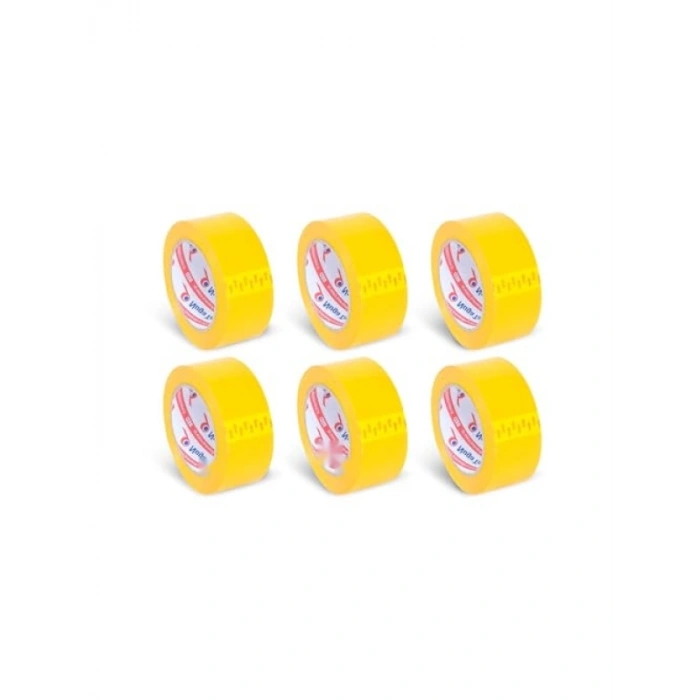 Sarı Kolay Kullanım Kolibri Bandı - 45 MM x 100 MT (6 Adet)