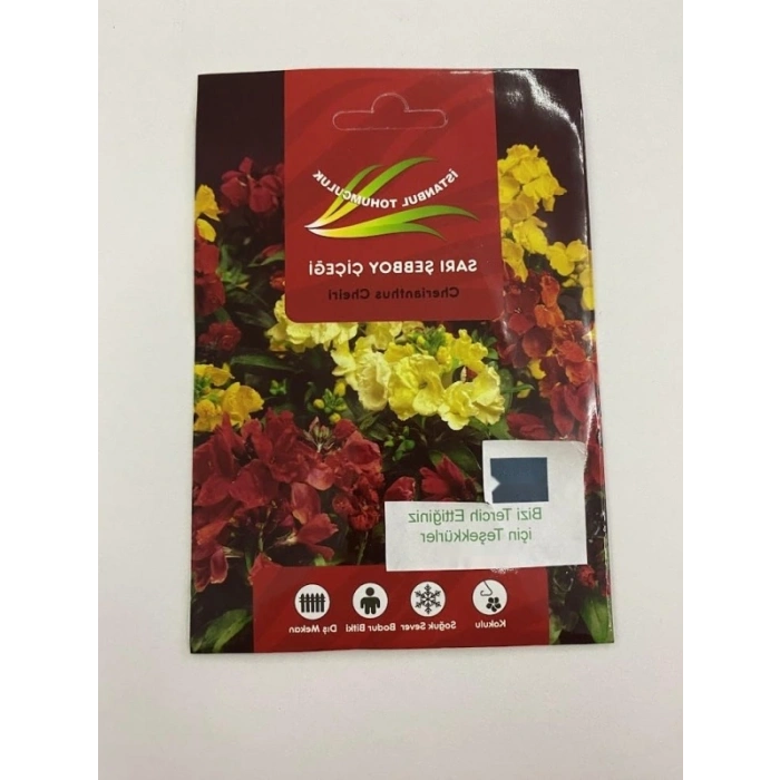 Sarı Şebboy Çiçeği - 250 Tohum (Karışık Renk)