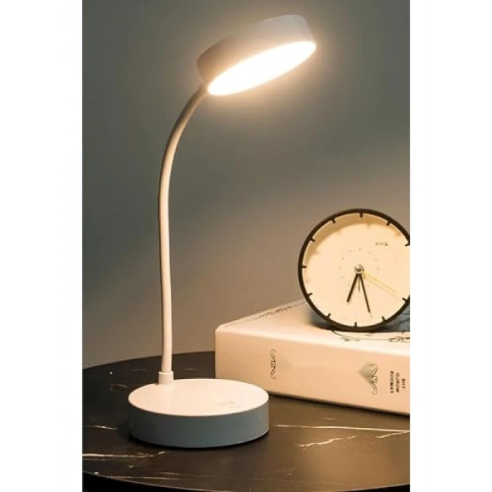 Şarjlı Dokunmatik Masa Lambası, 20 LED, 3 Işık Seçeneği