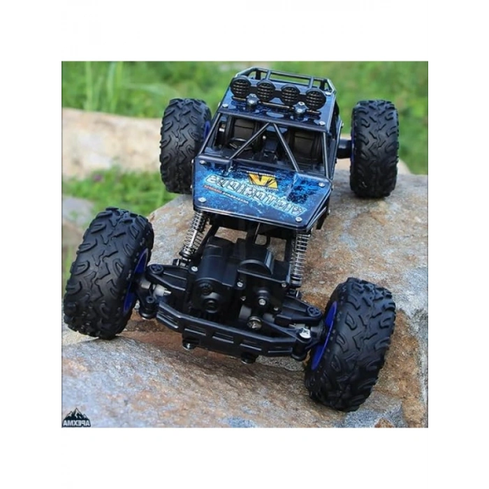 Şarjlı Uzaktan Kumandalı 4x4 Arazi Aracı - Mavi