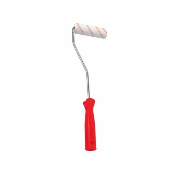 Saten Parmak Boya Rulosu, 10 cm Uzunluk, Saplı