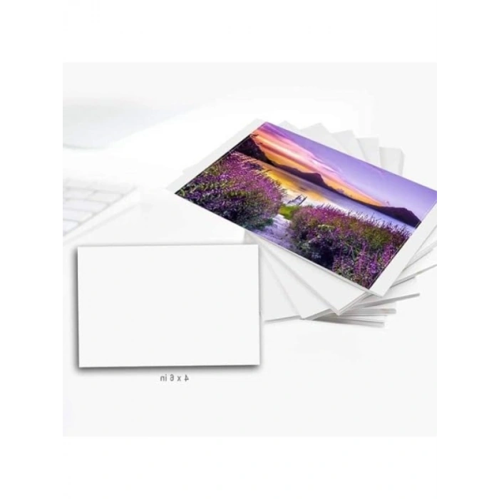 Satin Kaplamalı 100 Sayfa Renkli Fotoğraf Kağıdı