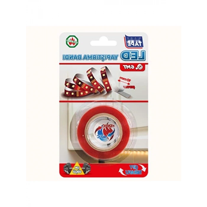 Şeffaf LED Şerit Yapıştırma Bandı, Güçlü Yapışma Özelliği