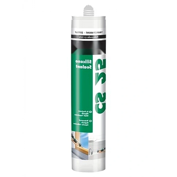 Şeffaf Silikon, 280ml, Nemle Kürleşen ve UV Dayanıklı