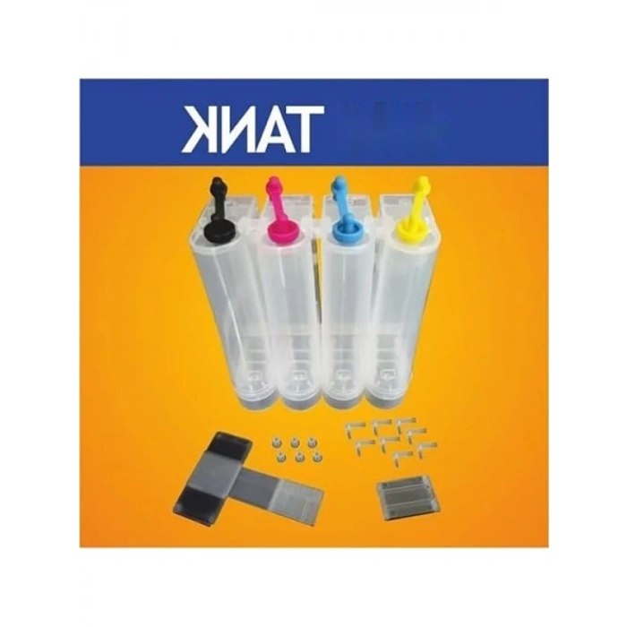 Şeffaf Tank - Boş, 400 ml, 4 Renk Yazıcılar için Uyumlu