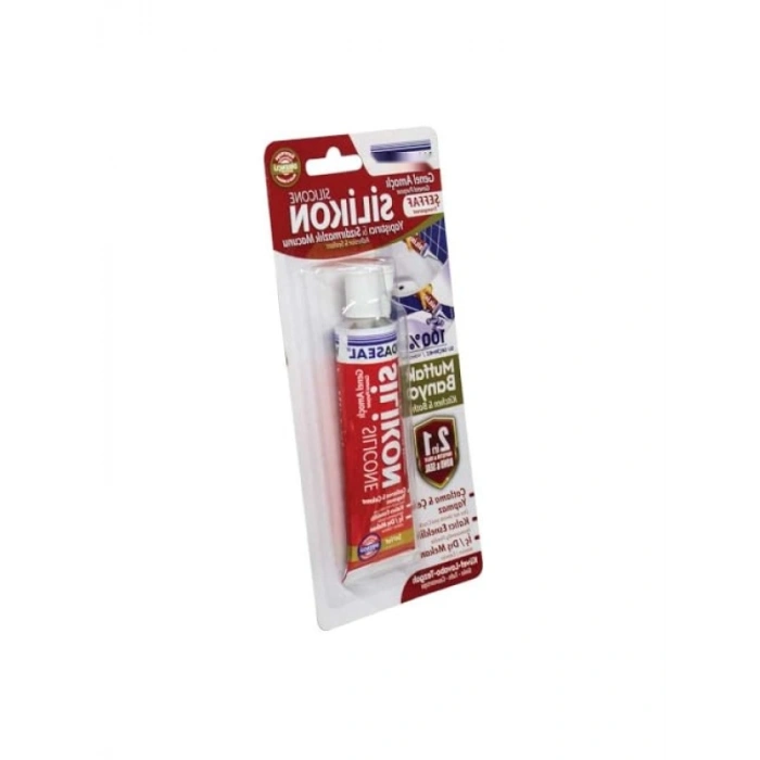 Şeffaf Tüp Silikon - 50g, Suya Dayanıklı