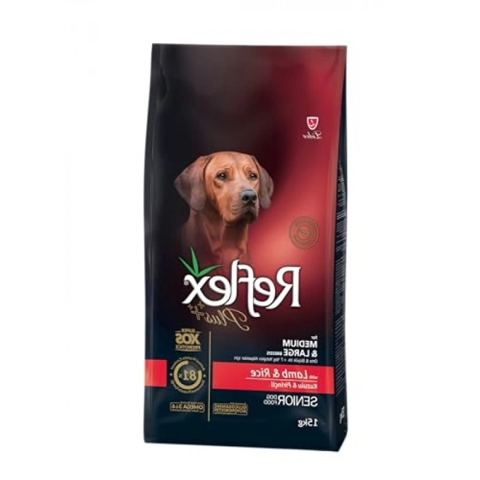 Senior Köpekler İçin, Zengin Proteinli, 15 kg Kuru Mama