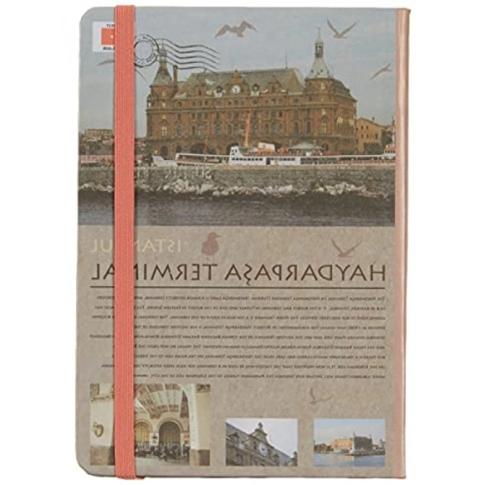 Sert Kapaklı A6 Çizgili Notelook Defter