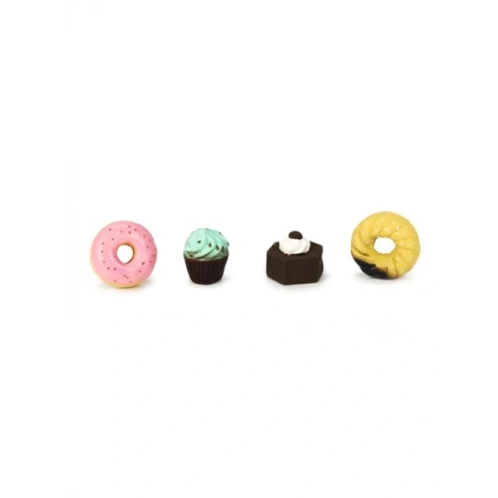 Sesli Lateks Köpek Oyuncağı, 4-7,5 cm Boyutlarında