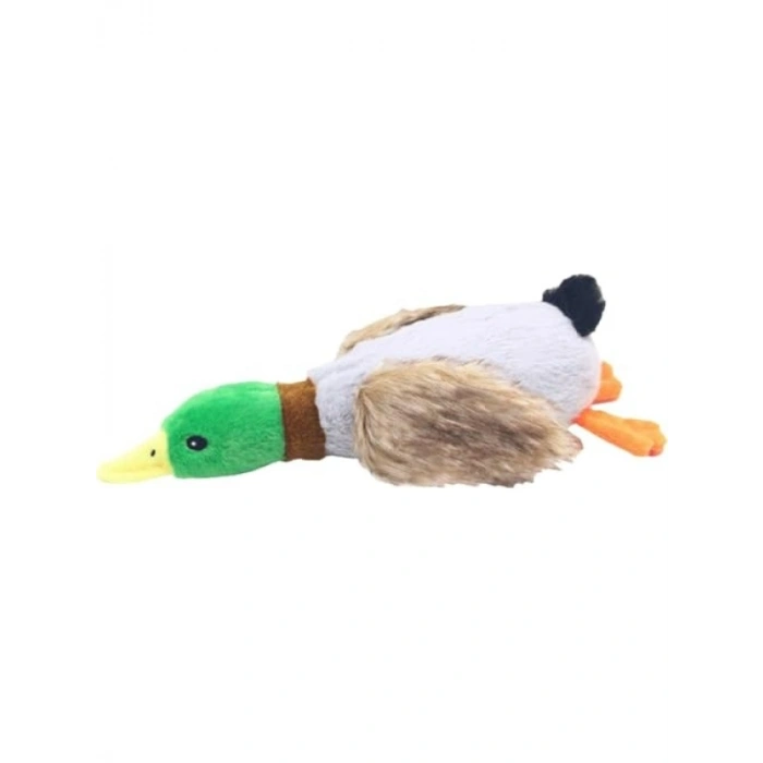 Sesli Yumuşak Peluş Ördek Oyuncağı - Köpekler İçin
