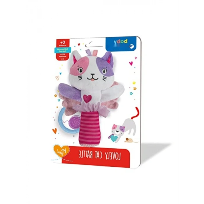 Sevimli Kedi Çıngırak Oyuncağı