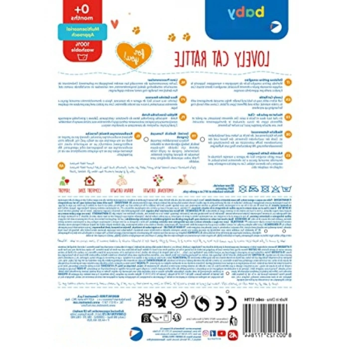 Sevimli Kedi Çıngırak Oyuncağı