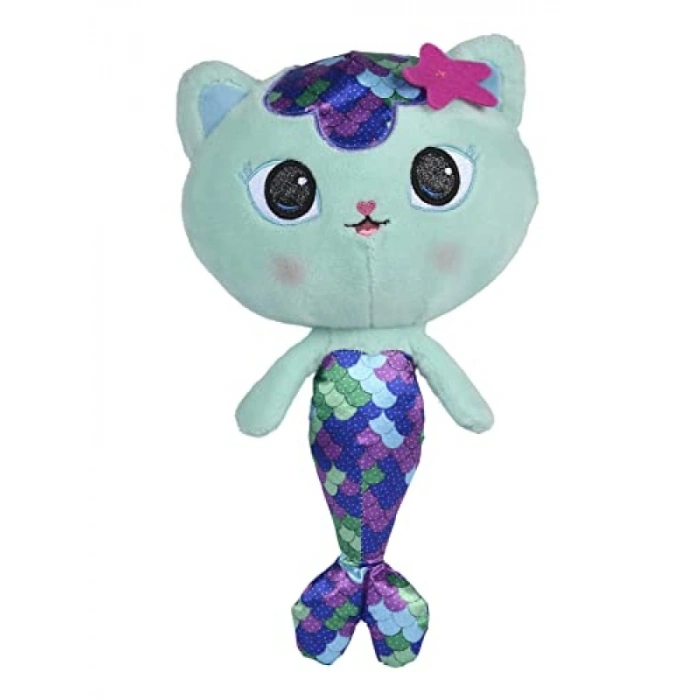 Sevimli Peluş Figür - Mercat Tasarımlı, 25 cm