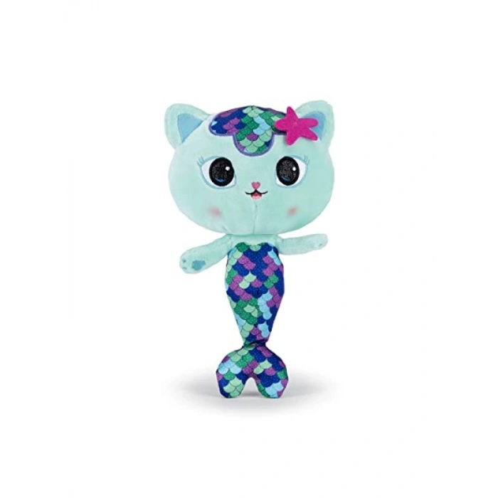 Sevimli Peluş Figür - Mercat Tasarımlı, 25 cm
