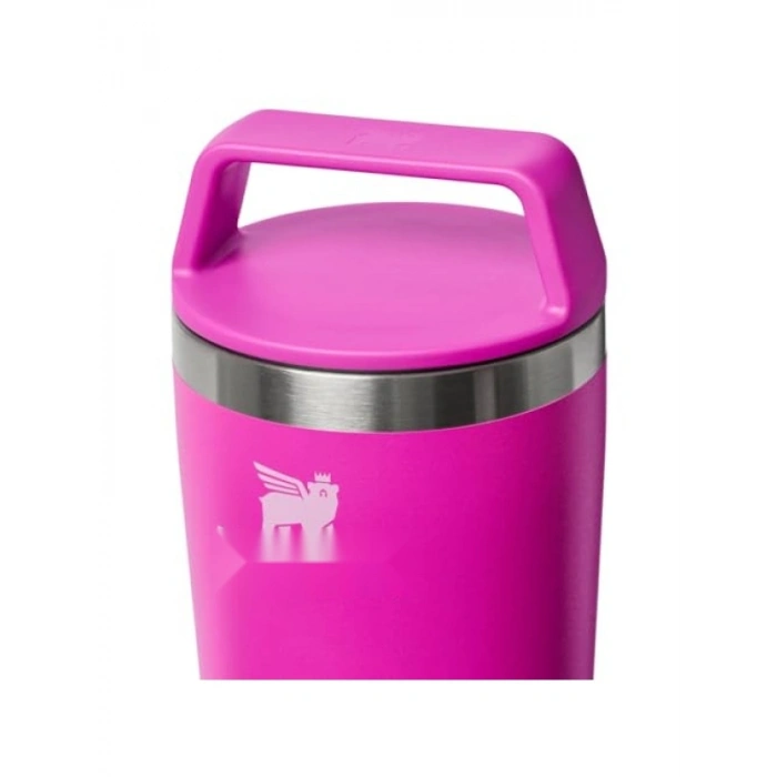 Seyahat İçin Vakumlu Bardak | 0,35 L | Mor Çiçek