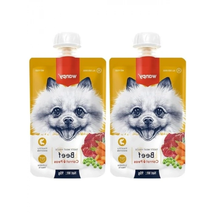 Sığır Etli ve Havuçlu Köpek Et Ezmesi, 90 gr, 2li Paket