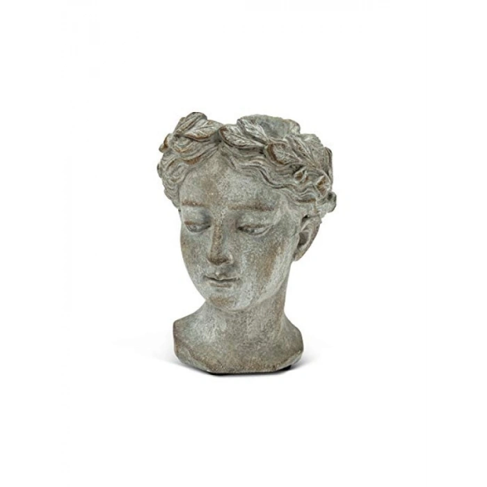 Şık Bitki Saksısı, 16,5 cm Gri Renk