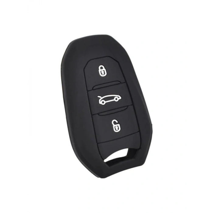 Silikon Anahtar Kılıfı - Citroen C4 C5 C3 Aircross Uyumlu