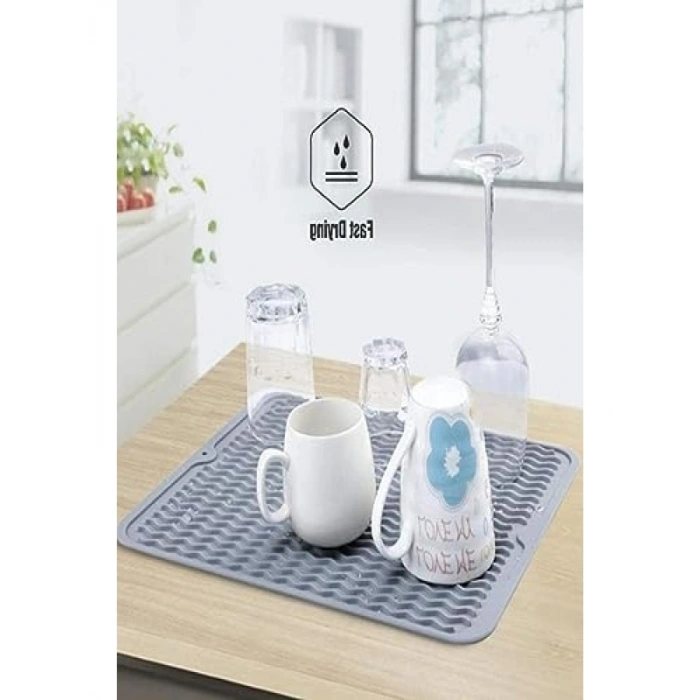 Silikon Bulaşık Kurutma Matı