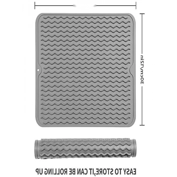 Silikon Bulaşık Kurutma Matı