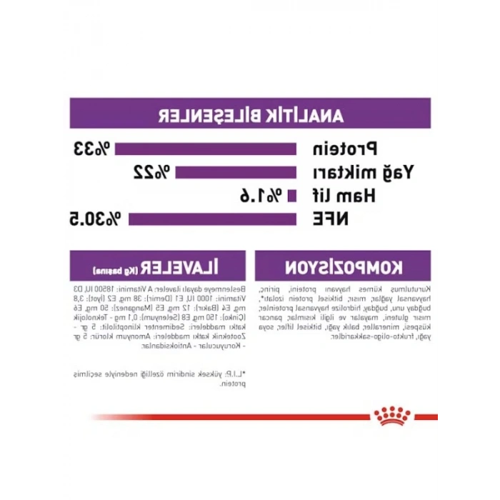Sindirim Hassasiyeti Olan Kediler İçin Kuru Mama - 400 g x 2 Adet