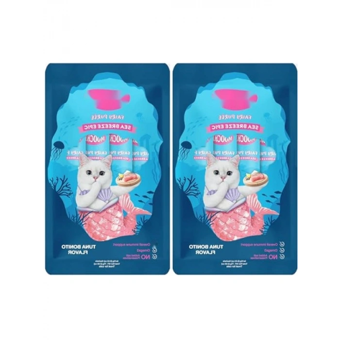 Sıvı Kedi Ödülü, Ton-Palamut, 5x15 gr (2 Paket)