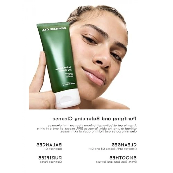 Sivilce & Akne Karşıtı Yüz Temizleme Jeli - Niacinamide & Çay Ağacı Yağı