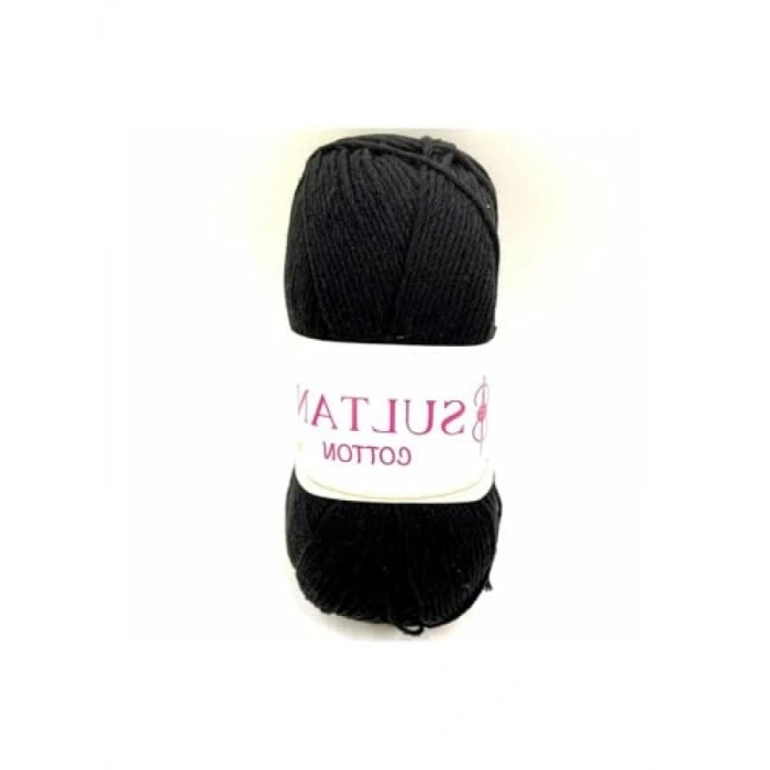 Siyah Amigurumi İpi Seti - 5 Adet