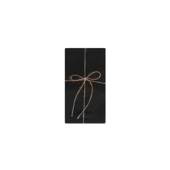 Siyah Casual Runner 45x150 cm Sofra Dekorasyonu