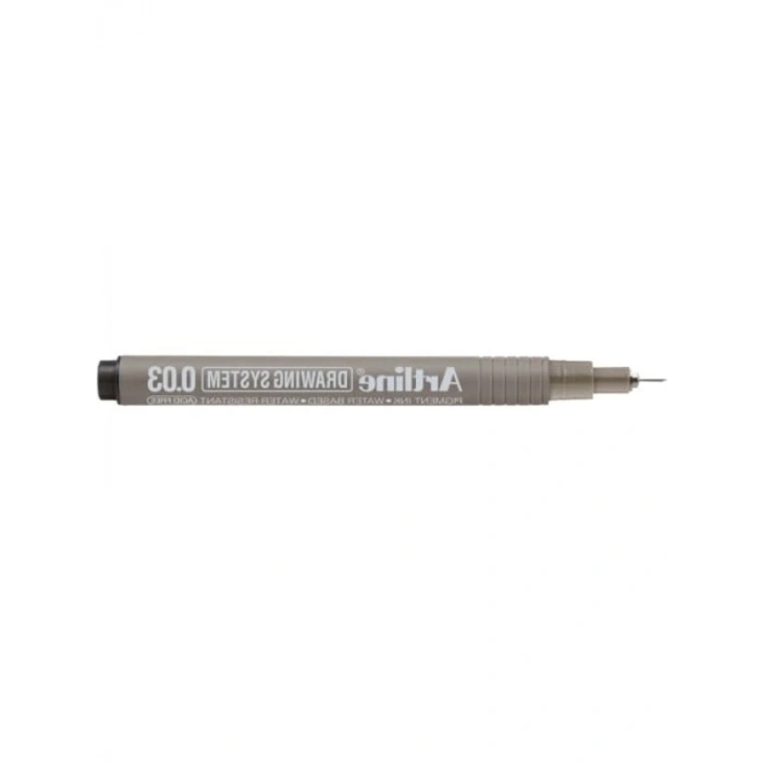 Siyah Çizim Kalemi, 0.03 mm Uç Kalınlığı