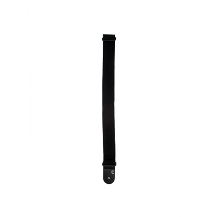 Siyah Pamuklu Gitar Askısı - 1530 mm Uzunluk, 50 mm Genişlik